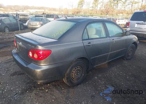 2007 Toyota Corolla Le from USA, damaged, VIN 2T1BR30E57C786325